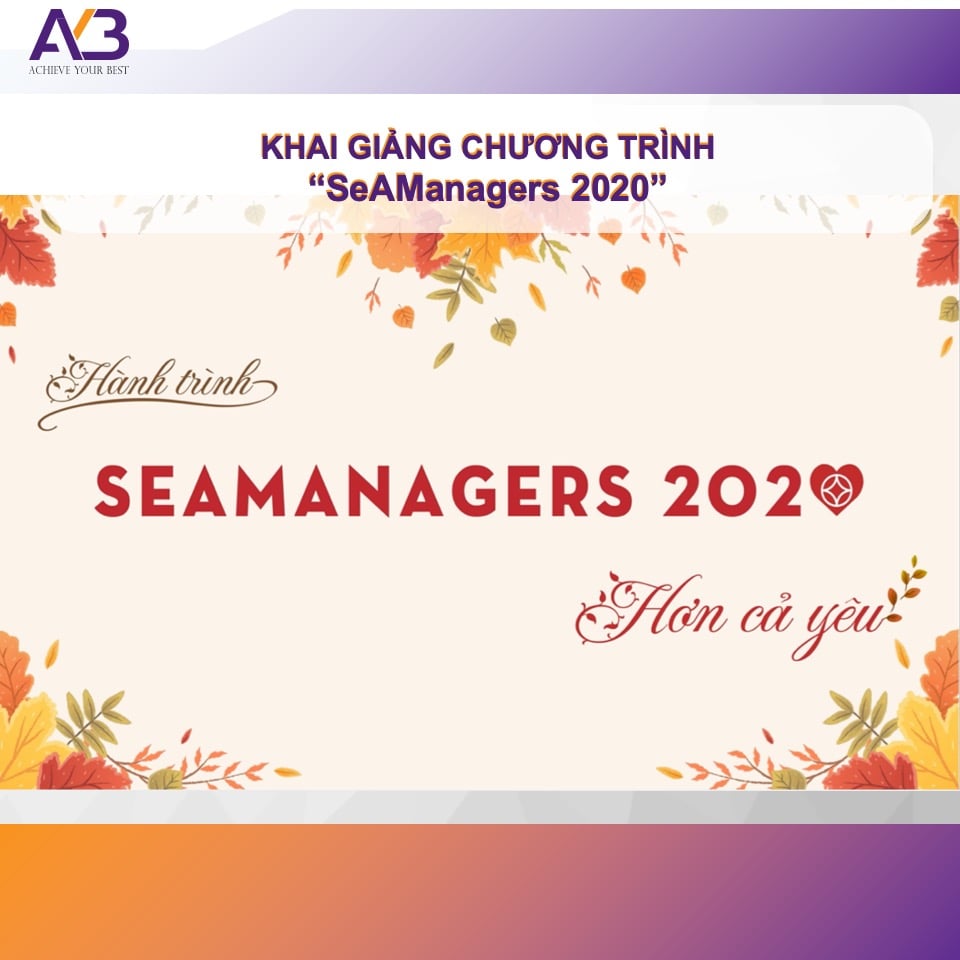 Hành trình SeAManagers 2020 - 